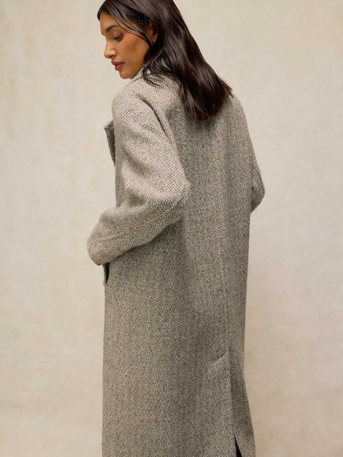 Young Ideas & Henmores -Camilla Crombie Coat -Natural Multi -8R