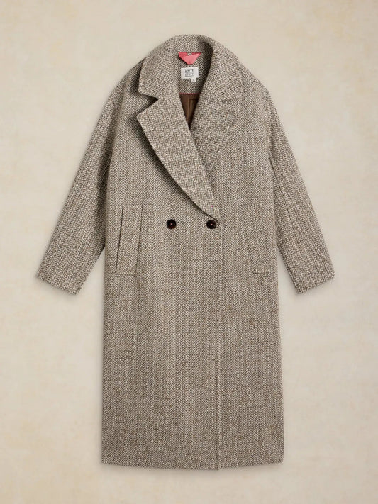 Young Ideas & Henmores -Camilla Crombie Coat -Natural Multi -8R