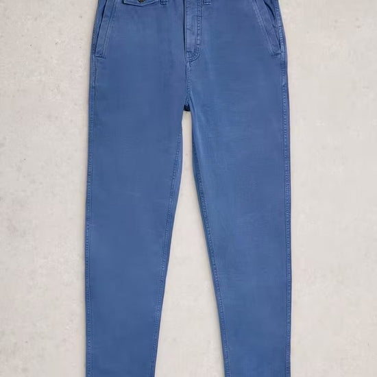 Young Ideas/Henmores - Chapman Casual Trouser - Indigo Blue - 32