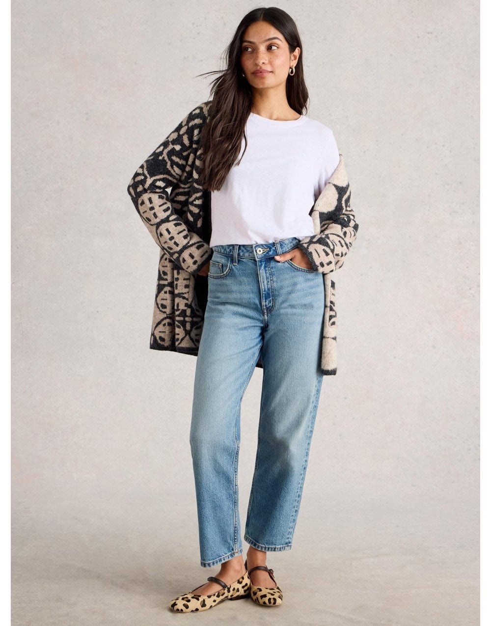 Young Ideas/Henmores - Clara Longsleeve Tee - Brilliant White - 8