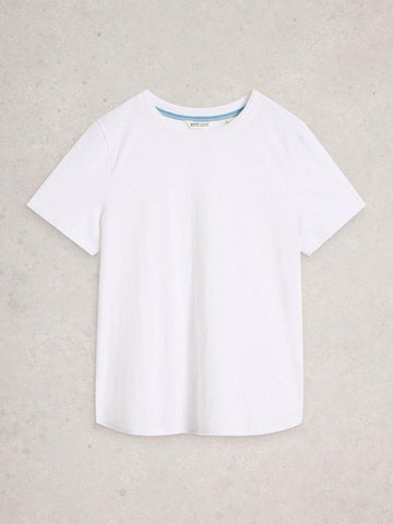 Young Ideas/Henmores - Clara Short Sleeve T-Shirt - Brilliant White - 8