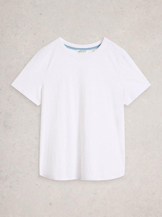 Young Ideas/Henmores - Clara Short Sleeve T-Shirt - Brilliant White - 8