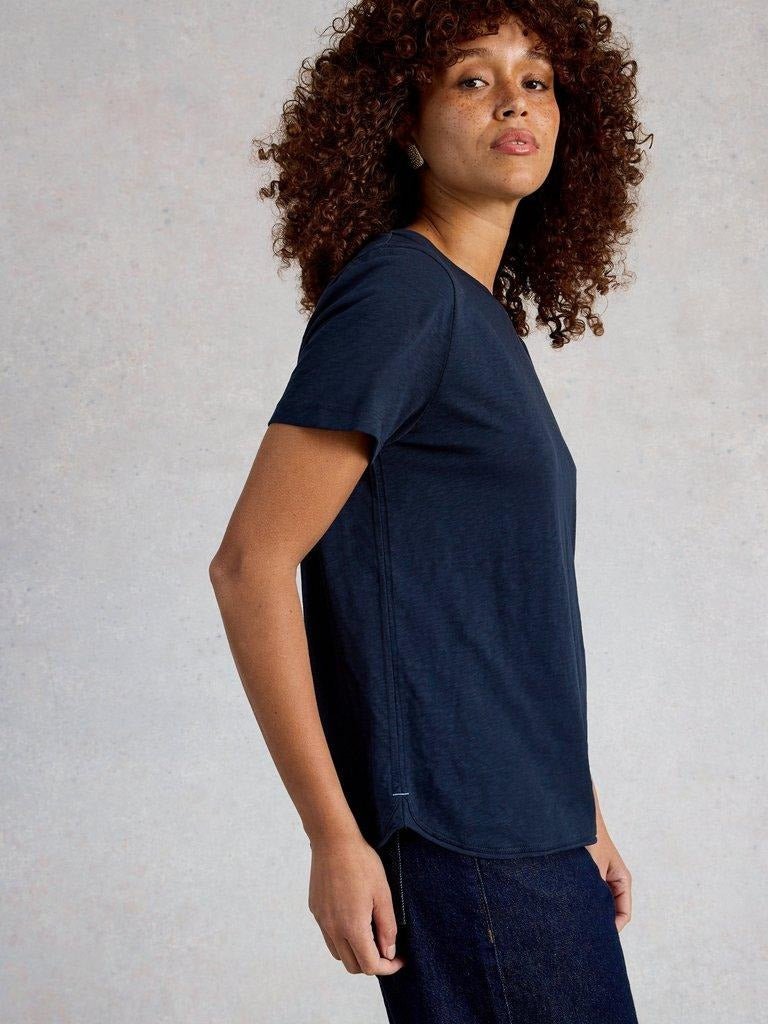 Young Ideas/Henmores - Clara Short Sleeve T-Shirt - Dark Navy - 8