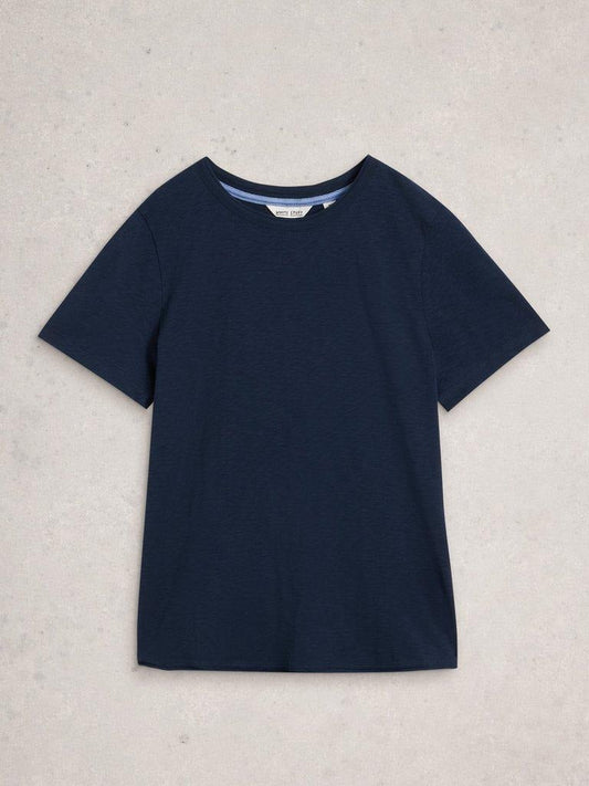 Young Ideas/Henmores - Clara Short Sleeve T-Shirt - Dark Navy - 8