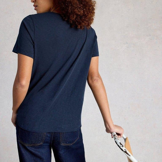 Young Ideas/Henmores - Clara Short Sleeve T-Shirt - Dark Navy - 8