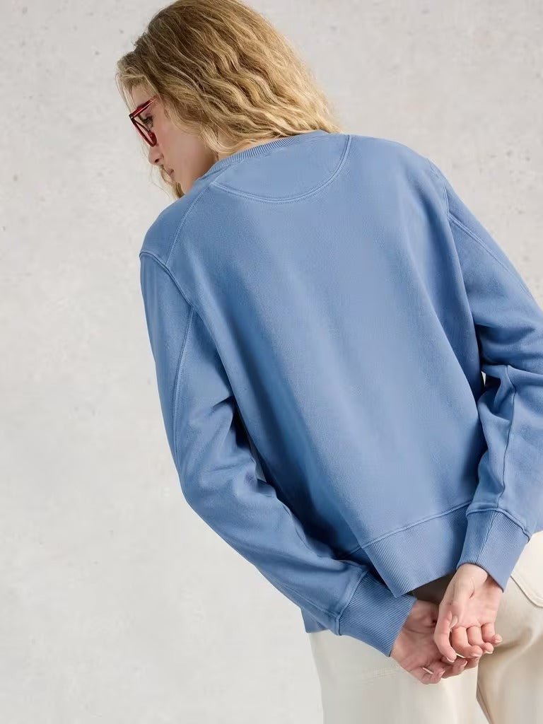 Young Ideas & Henmores - Daydreamer Sweat - Mid Blue - 8