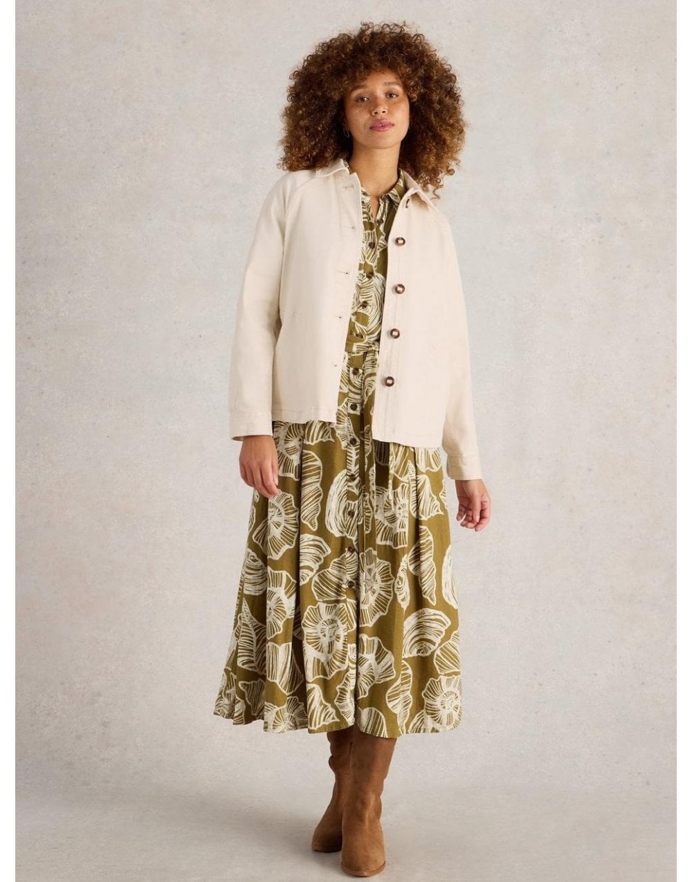 Young Ideas/Henmores - Eden Denim Jacket - Dark Natural - 8