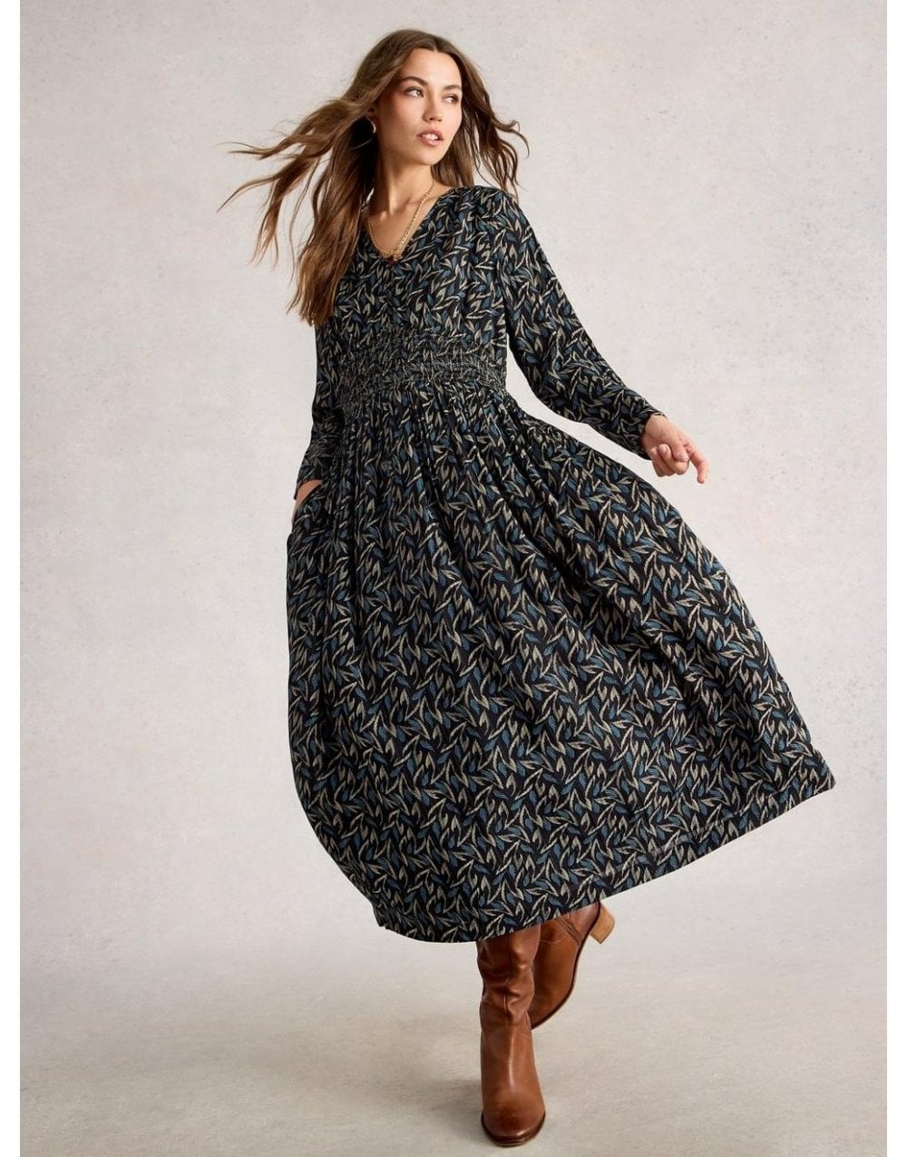 Young Ideas/Henmores - Edie Metallic Dress - Black Multi - 10R