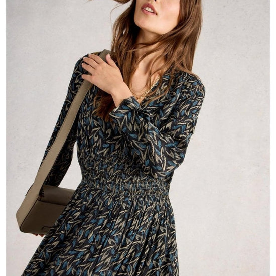 Young Ideas/Henmores - Edie Metallic Dress - Black Multi - 10R