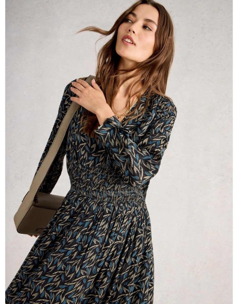 Young Ideas/Henmores - Edie Metallic Dress - Black Multi - 10R