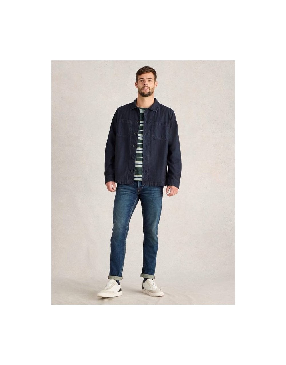 Young Ideas/Henmores - Finch Workwear Jacket - Dark Navy - M