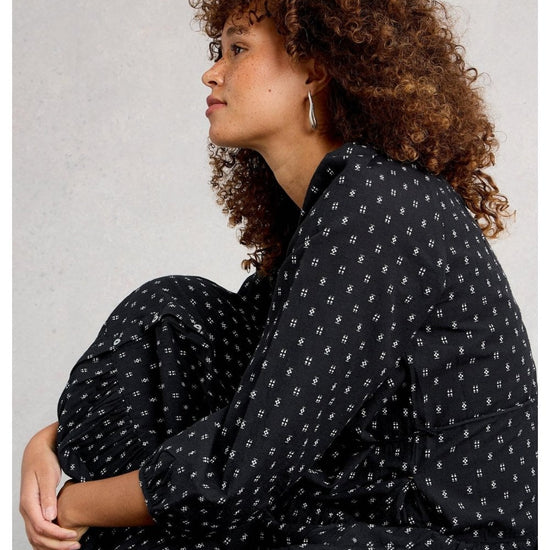 Young Ideas/Henmores - Gina Midi Dress - Black Multi - 8