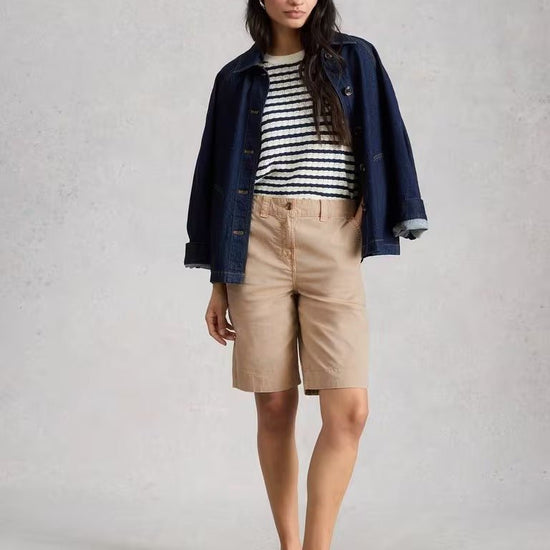 Young Ideas & Henmores - Heidi Chino Short - Light Natural - 8