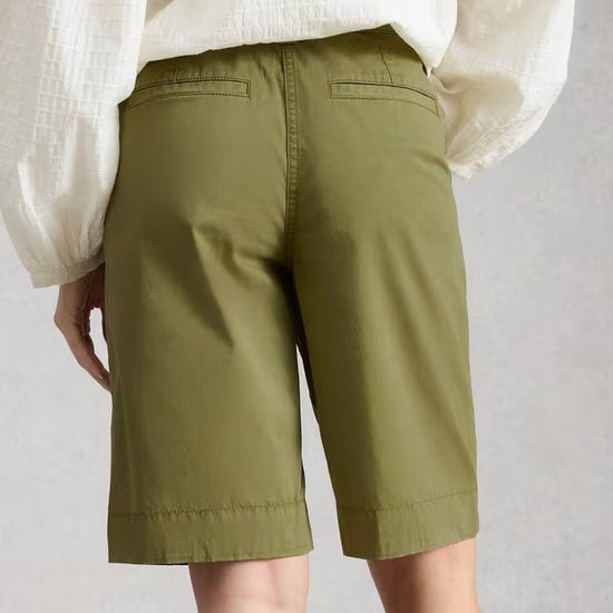 Young Ideas & Henmores - Heidi Chino Short - Khaki Green - 8