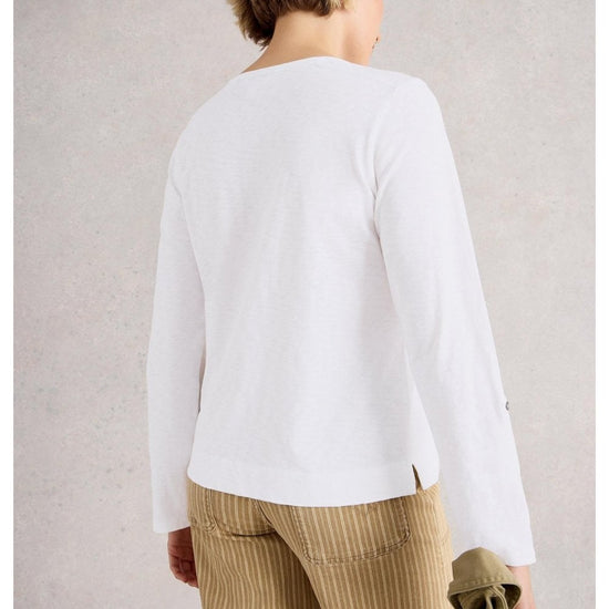 Young Ideas/Henmores - Holly Pocket Top - Brilliant White - 8