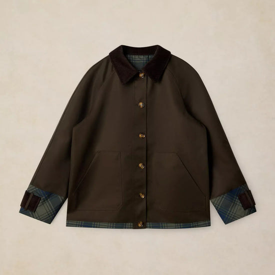 Young Ideas & Henmores -Jackson Reversible Jacket -Dark Green -8