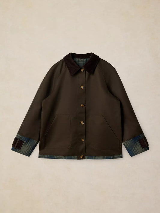 Young Ideas & Henmores -Jackson Reversible Jacket -Dark Green -8