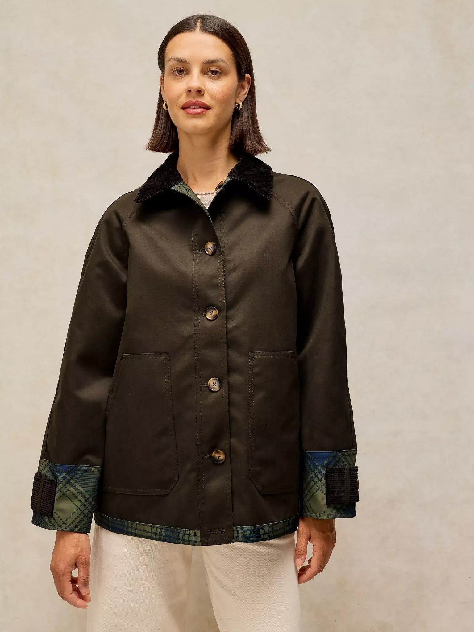 Young Ideas & Henmores -Jackson Reversible Jacket -Dark Green -8