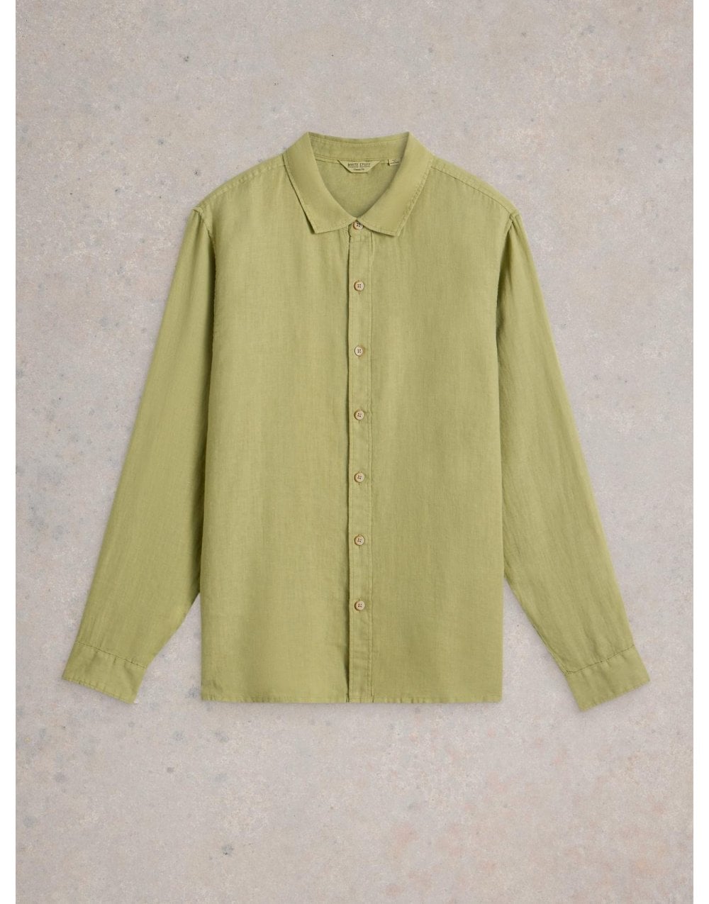 Young Ideas/Henmores - Keswick LS Linen Shirt - Brilliant White - M