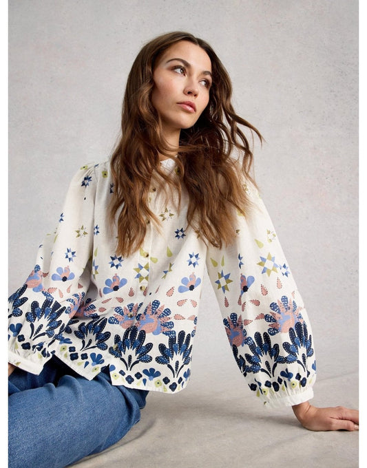 Young Ideas/Henmores - Lana Top - Green Multi - 10