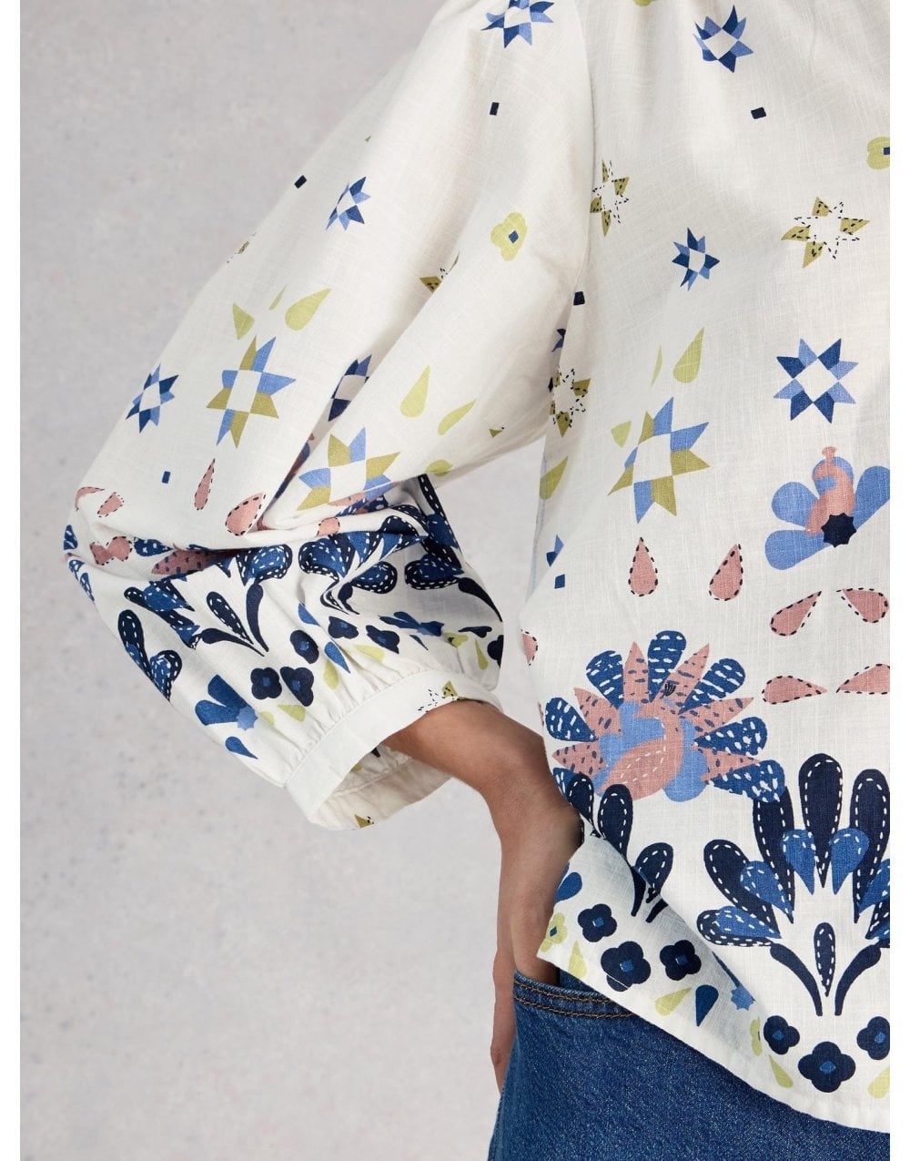 Young Ideas/Henmores - Lana Top - Green Multi - 10