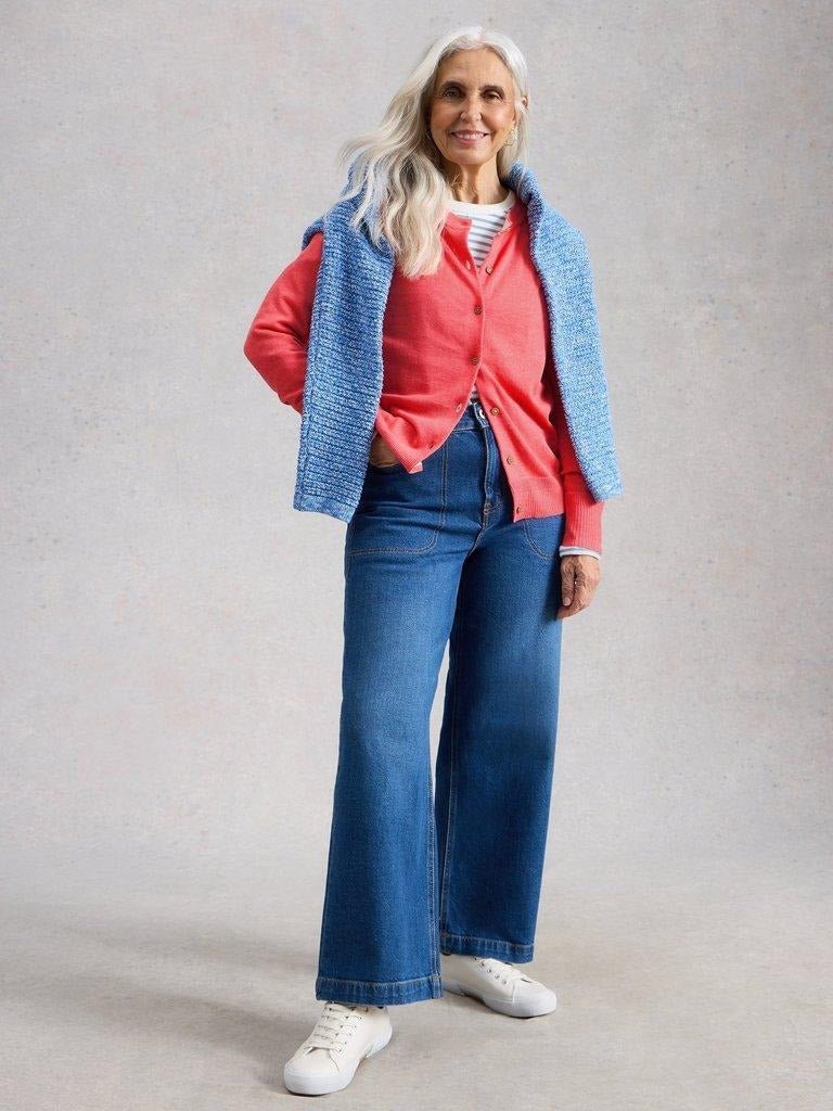 Young Ideas/Henmores - Lulu Cardi - Natural White - 8