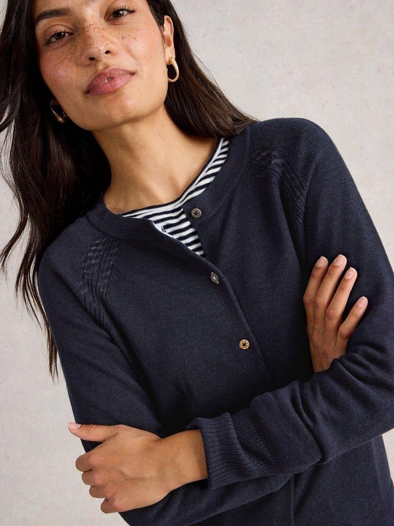 Young Ideas/Henmores - Lulu Cardi - Natural White - 8