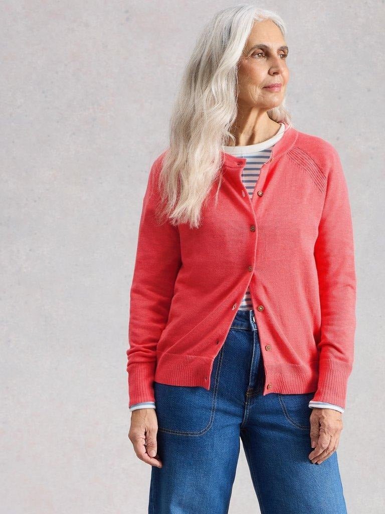 Young Ideas/Henmores - Lulu Cardi - Natural White - 8