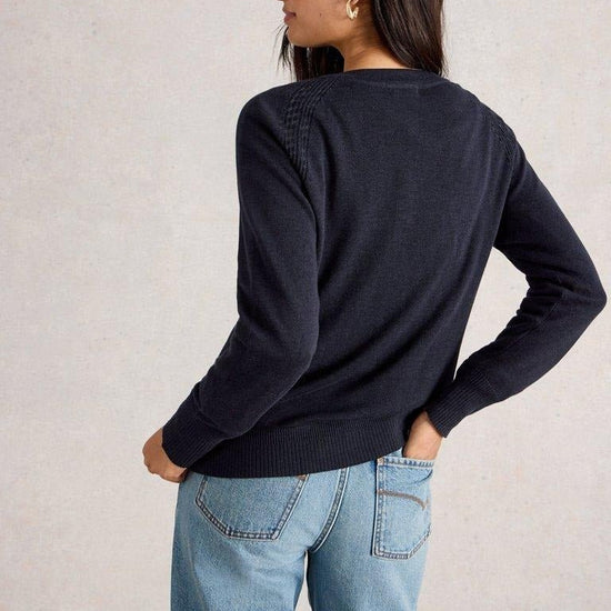 Young Ideas/Henmores - Lulu Cardi - Natural White - 8