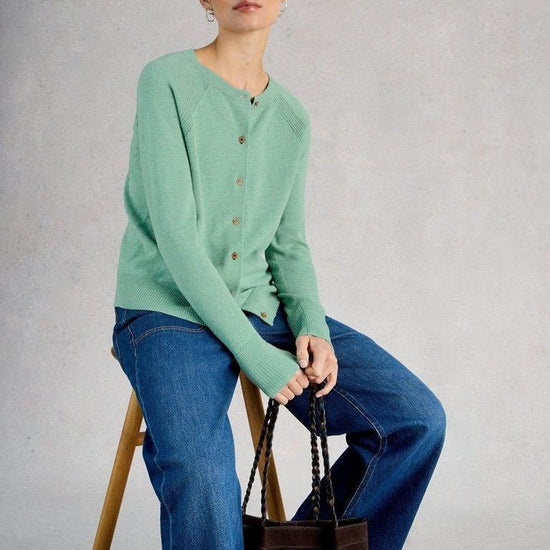 Young Ideas/Henmores - Lulu Cardi - Natural White - 8