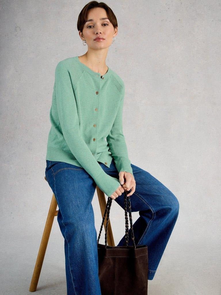 Young Ideas/Henmores - Lulu Cardi - Natural White - 8