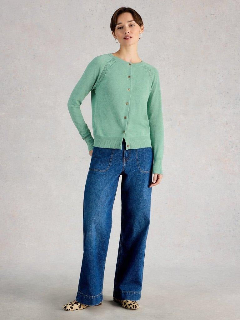 Young Ideas/Henmores - Lulu Cardi - Natural White - 8