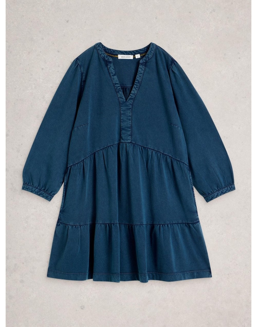Young Ideas/Henmores - Marta Short Tunic - Indigo Blue - 8