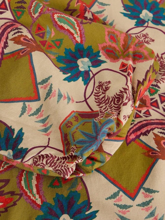Young Ideas & Henmores -Matilda Top -Green Multi -8