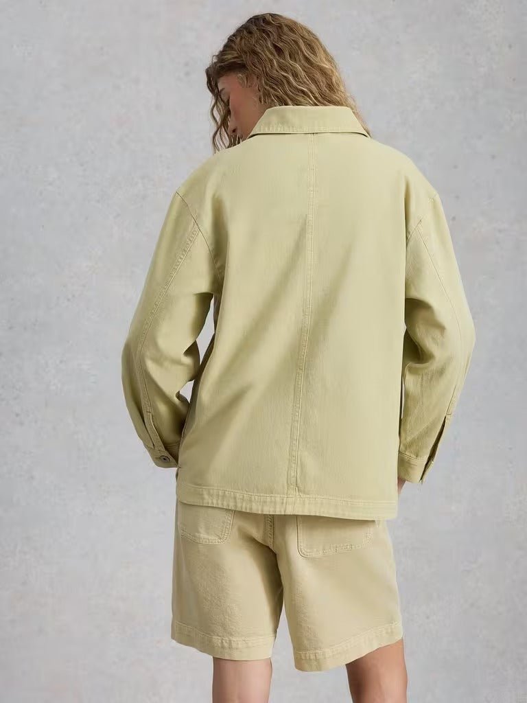 Young Ideas & Henmores - Molly Shacket - Light Green - 8
