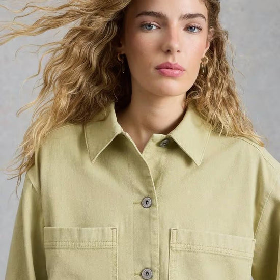 Young Ideas & Henmores - Molly Shacket - Light Green - 8