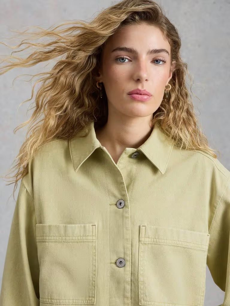 Young Ideas & Henmores - Molly Shacket - Light Green - 8