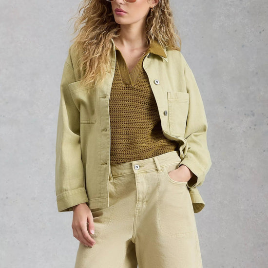 Young Ideas & Henmores - Molly Shacket - Light Green - 8