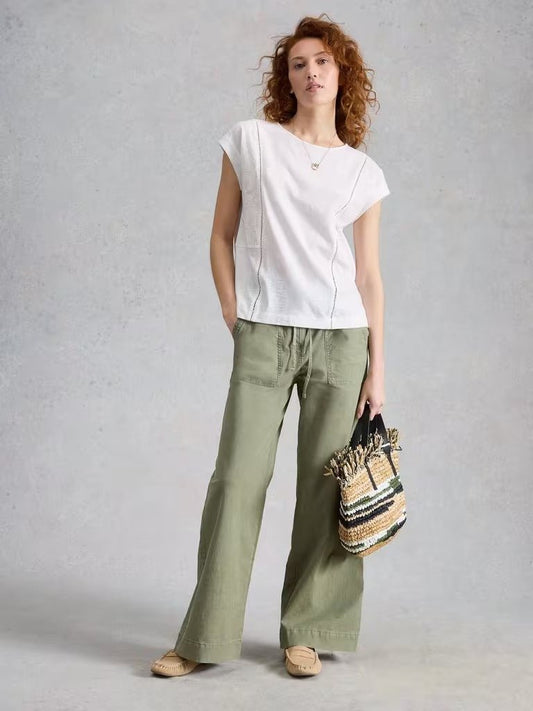 Young Ideas/Henmores - Penelope Tee - White - 8