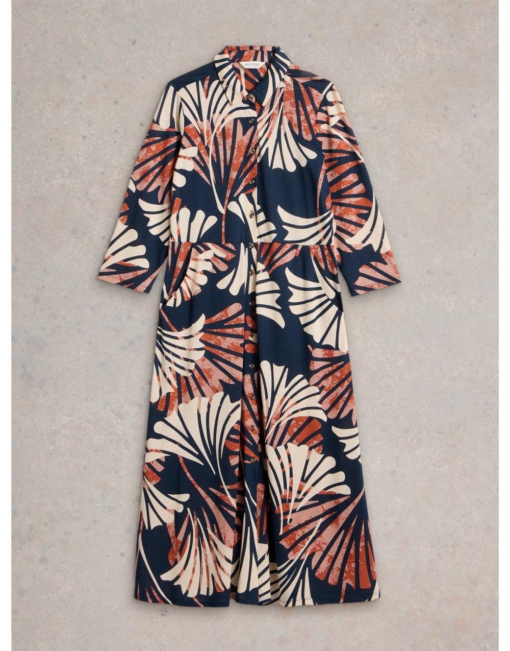 Young Ideas/Henmores - Rua Jersey Shirt Dress - Black Print - 8