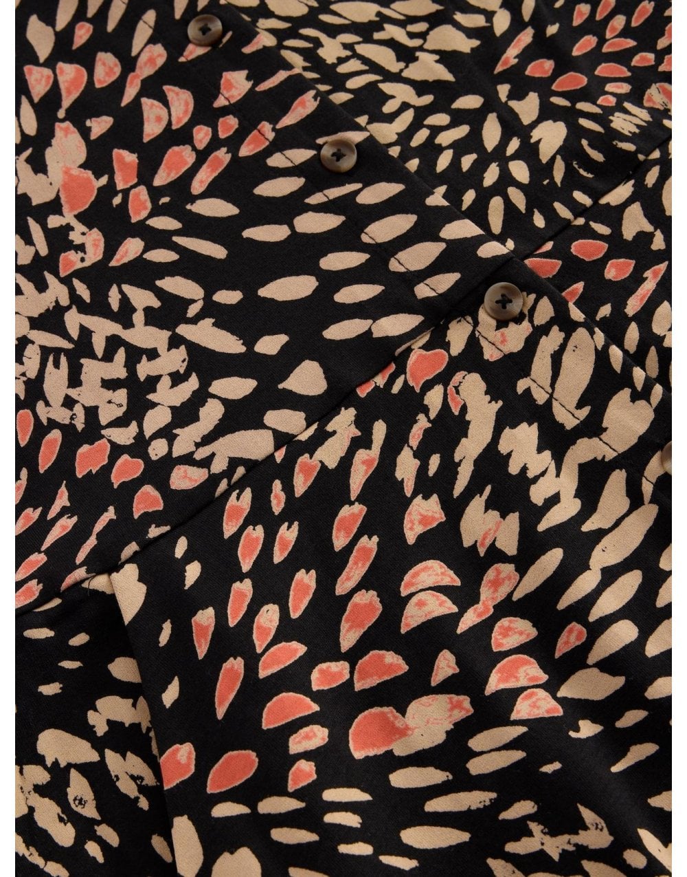 Young Ideas/Henmores - Rua Jersey Shirt Dress - Black Print - 8