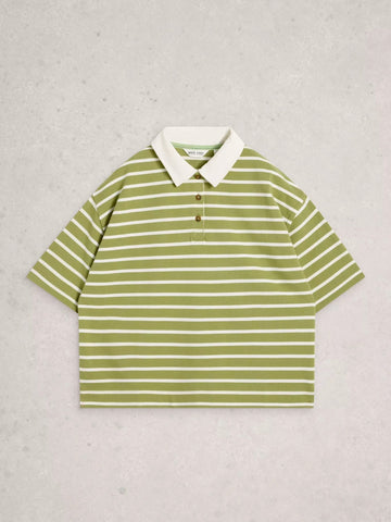 Young Ideas/Henmores - Ruby Rugby Top - Green Multi - 8