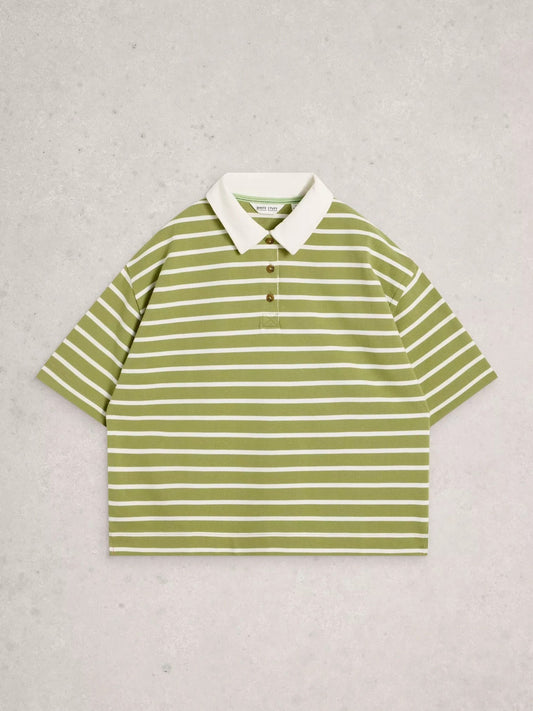 Young Ideas/Henmores - Ruby Rugby Top - Green Multi - 8