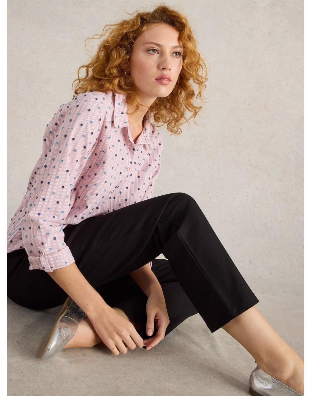 Young Ideas/Henmores - Savannah Stretch Trousers - Pure Black - 10R