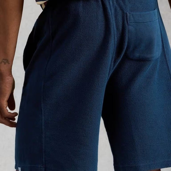Young Ideas & Henmores - Sidmouth Sweat Short - Dark Navy - S