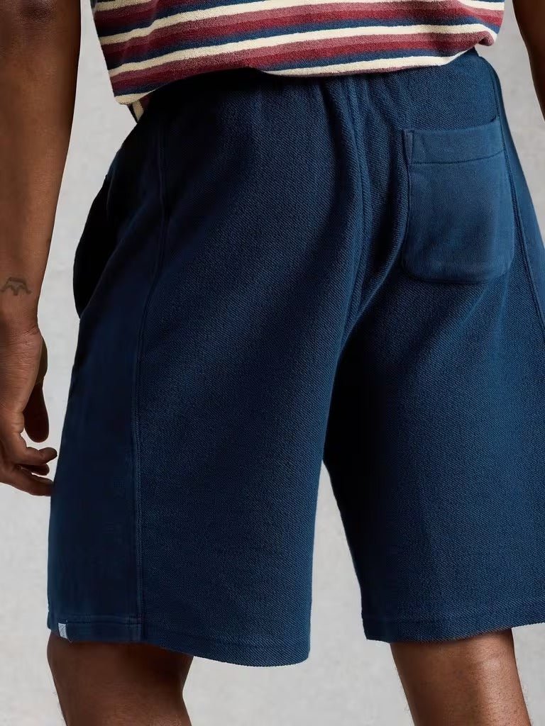 Young Ideas & Henmores - Sidmouth Sweat Short - Dark Navy - S
