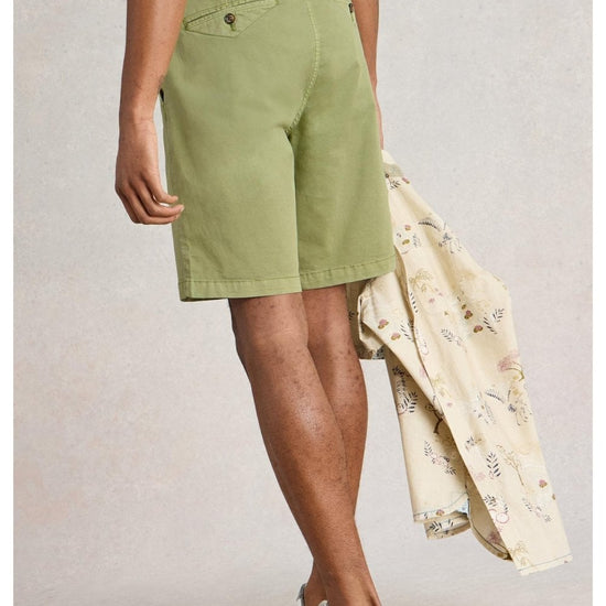 Young Ideas/Henmores - Sutton Organic Chino Short - Light Green - 34