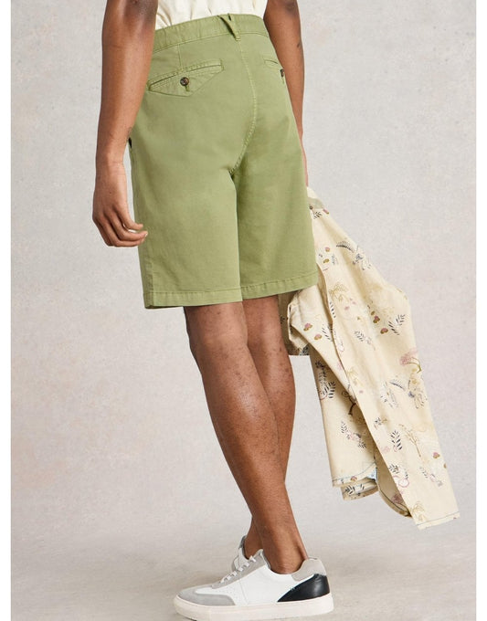 Young Ideas/Henmores - Sutton Organic Chino Short - Light Green - 34