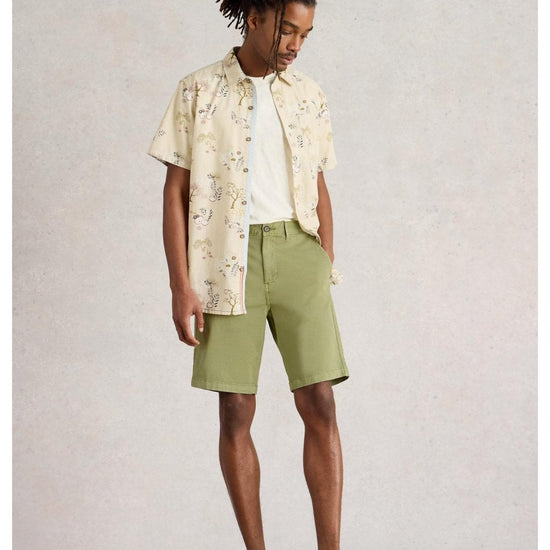 Young Ideas/Henmores - Sutton Organic Chino Short - Light Green - 34