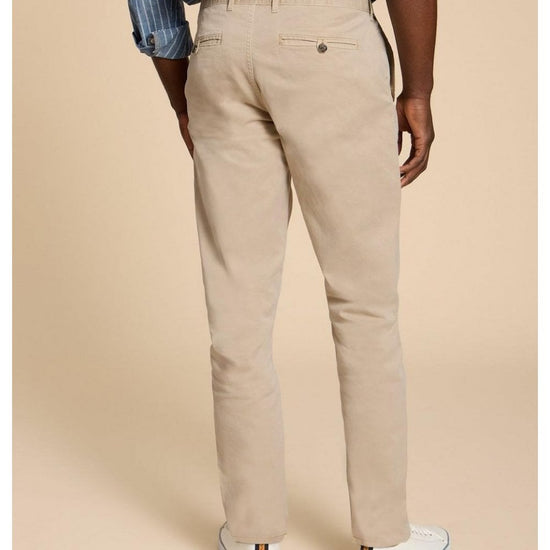 Young Ideas/Henmores - Sutton Organic Chino Trouser - Light Natural - 34